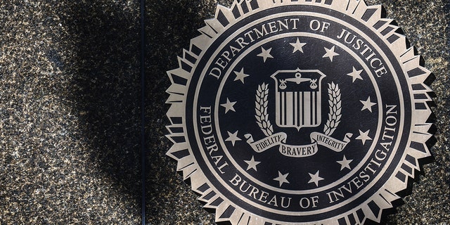 Federal Bureau Of Investigation emblem is seen on the headquarters building in Washington D.C., United States, on October 20, 2022. 