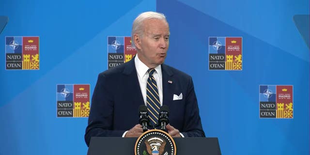 President Biden holds a press conference.