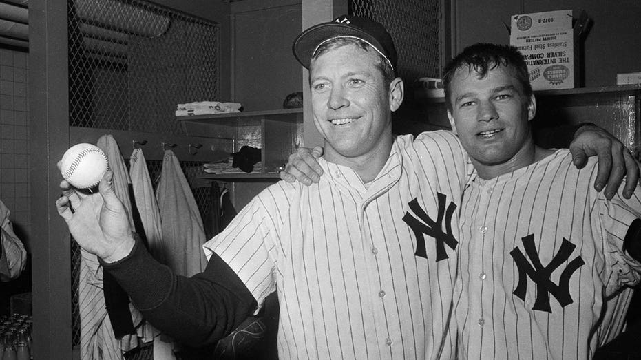 Mickey Mantle and Jim Bouton