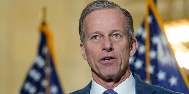 "Democrats want to play games to increase the amount of non-defense discretionary spending," said Thune, R-S.D. 