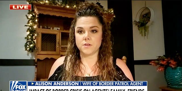Alison Anderson, wife of a Border Patrol agent, said agents "used to have an identity at work. They loved their careers." Yet now, she said, they're exposed to so much and are rendered "powerless" by the current administration.