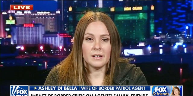 Ashley Di Bella is the wife of a Border Patrol agent. She said that when the agents come home after work, "the only thing they can think of is what if their kids were going through" the issues they saw at the border. 